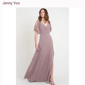 Jenny Yoo Hayes Bridesmaid Dress in Fig